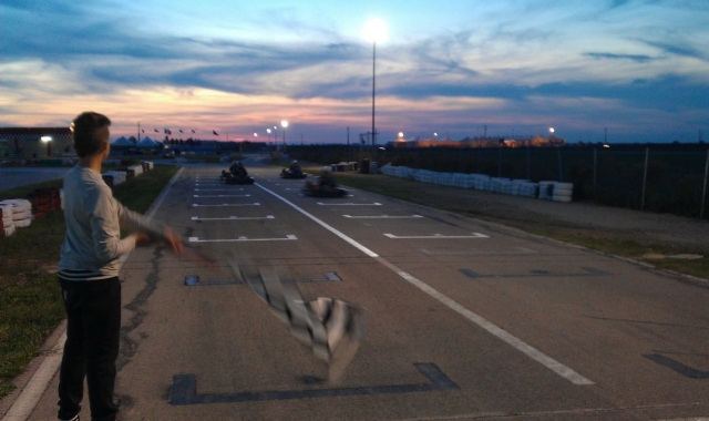  en dirección a la llegada 